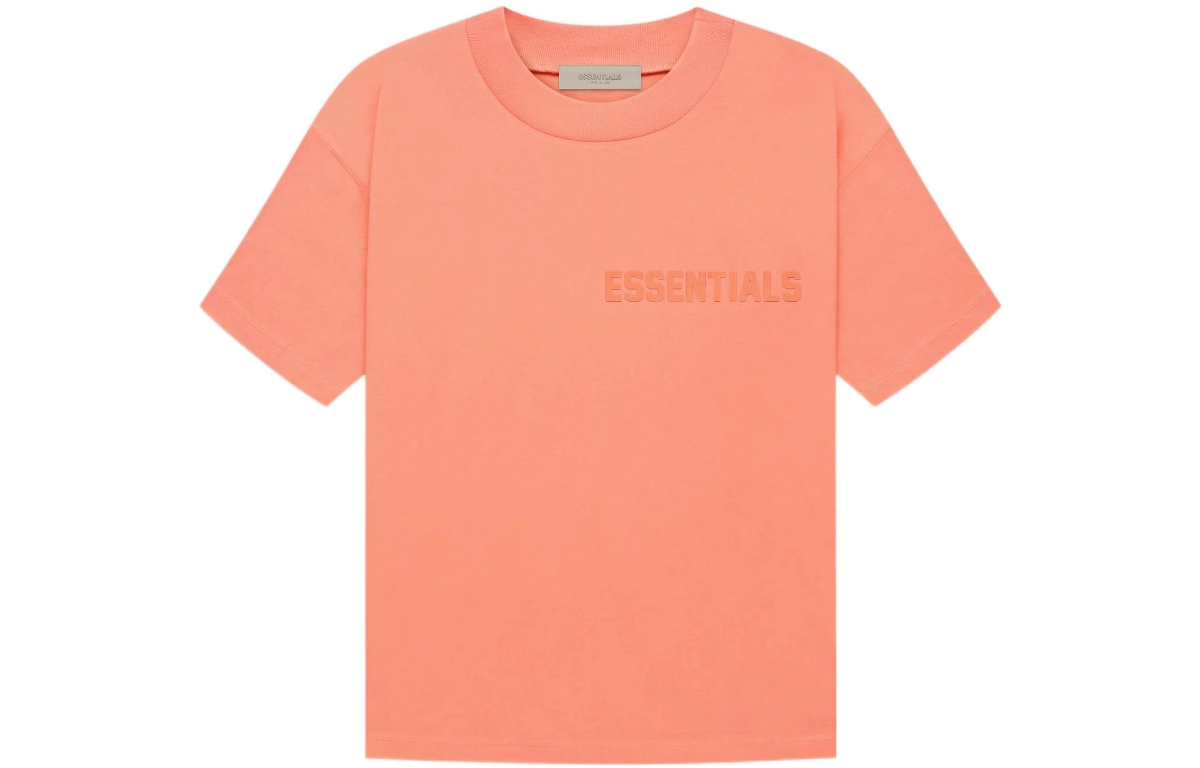 Fear of God Essentials FW22 Womens SS Tee Coral T