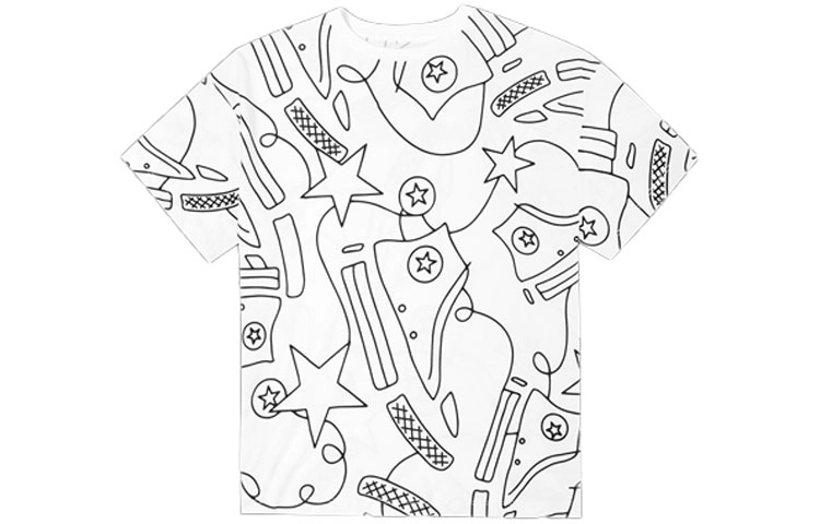 Converse SS22 All Over Print Chuck Art Short Sleeve Tee T