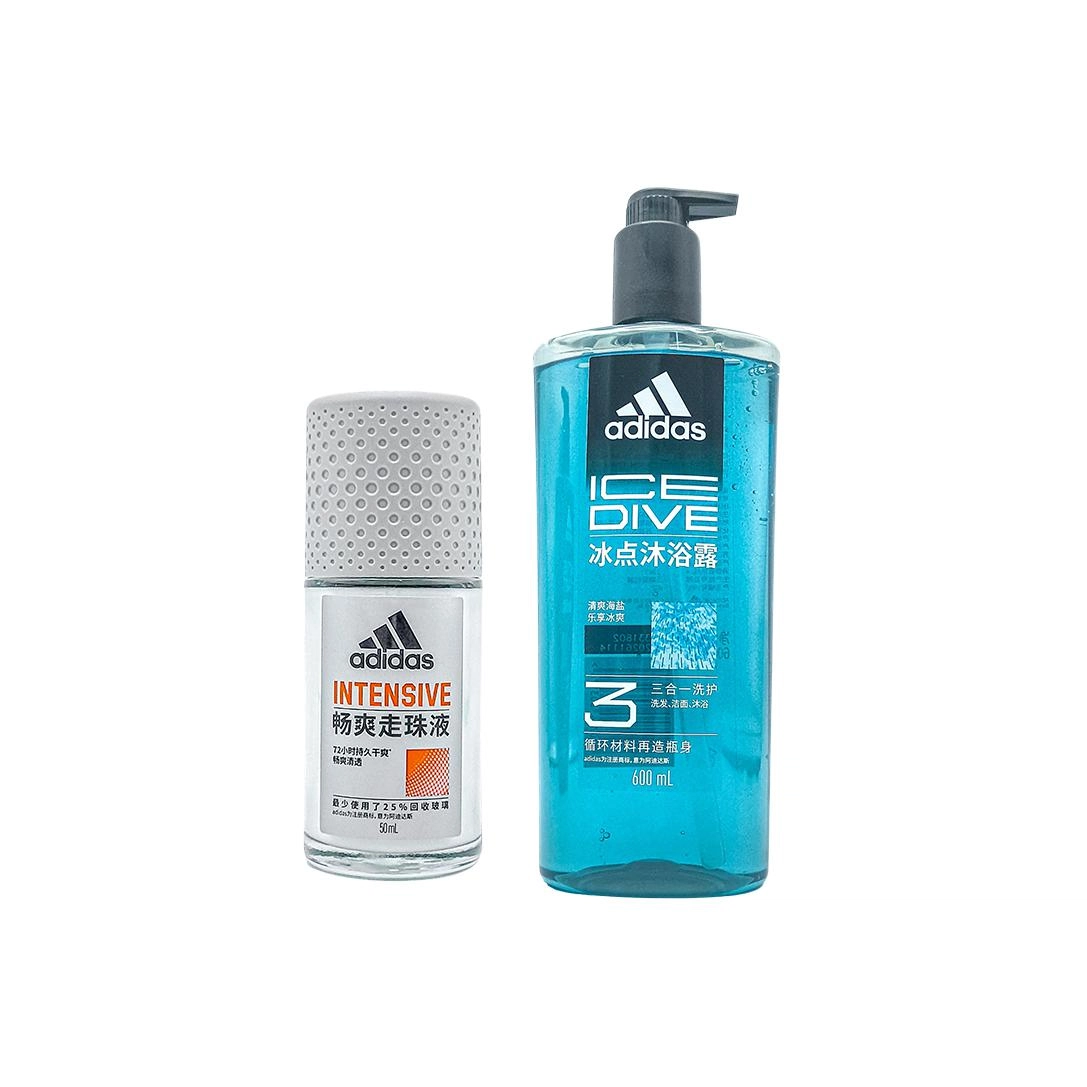 adidas 50ml+250ml600ml