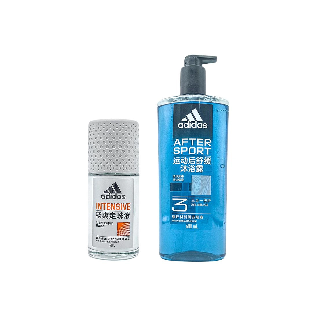 adidas 50ml+250ml600ml