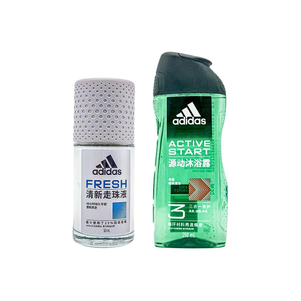 adidas 50ml+250ml600ml
