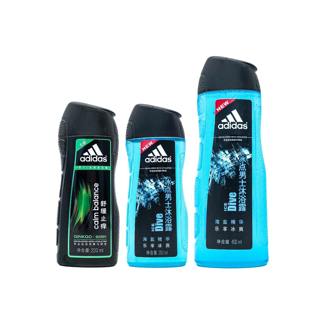 adidas 220ml+400ml+250ml