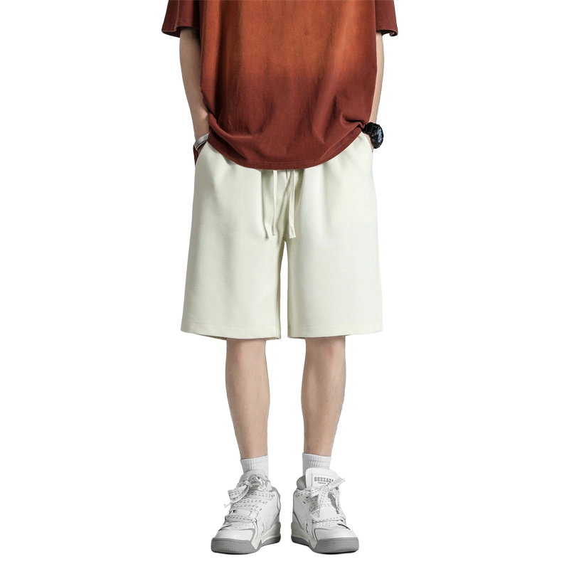 北极绒 简约时尚舒适潮流纯色百搭休闲短裤 男款