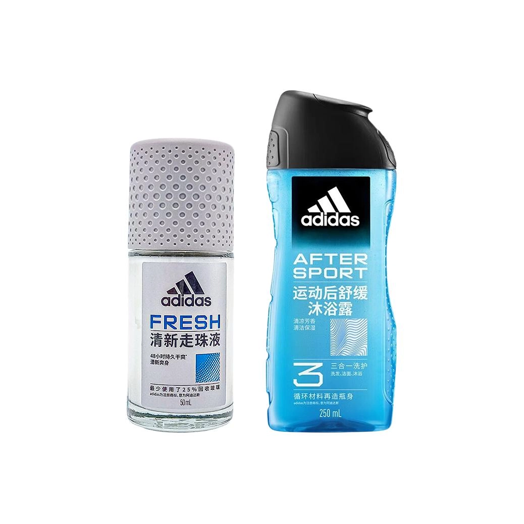 adidas 50ml+250ml600ml