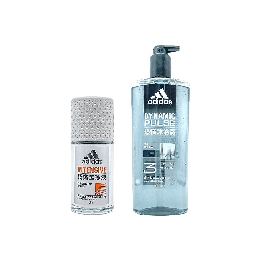 adidas 50ml+250ml600ml