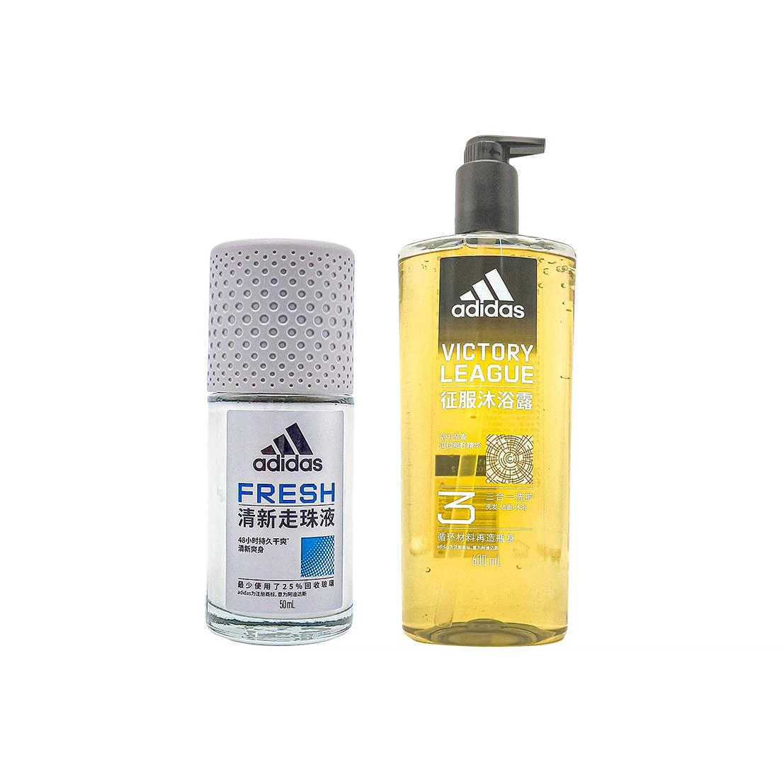 adidas 50ml+250ml600ml