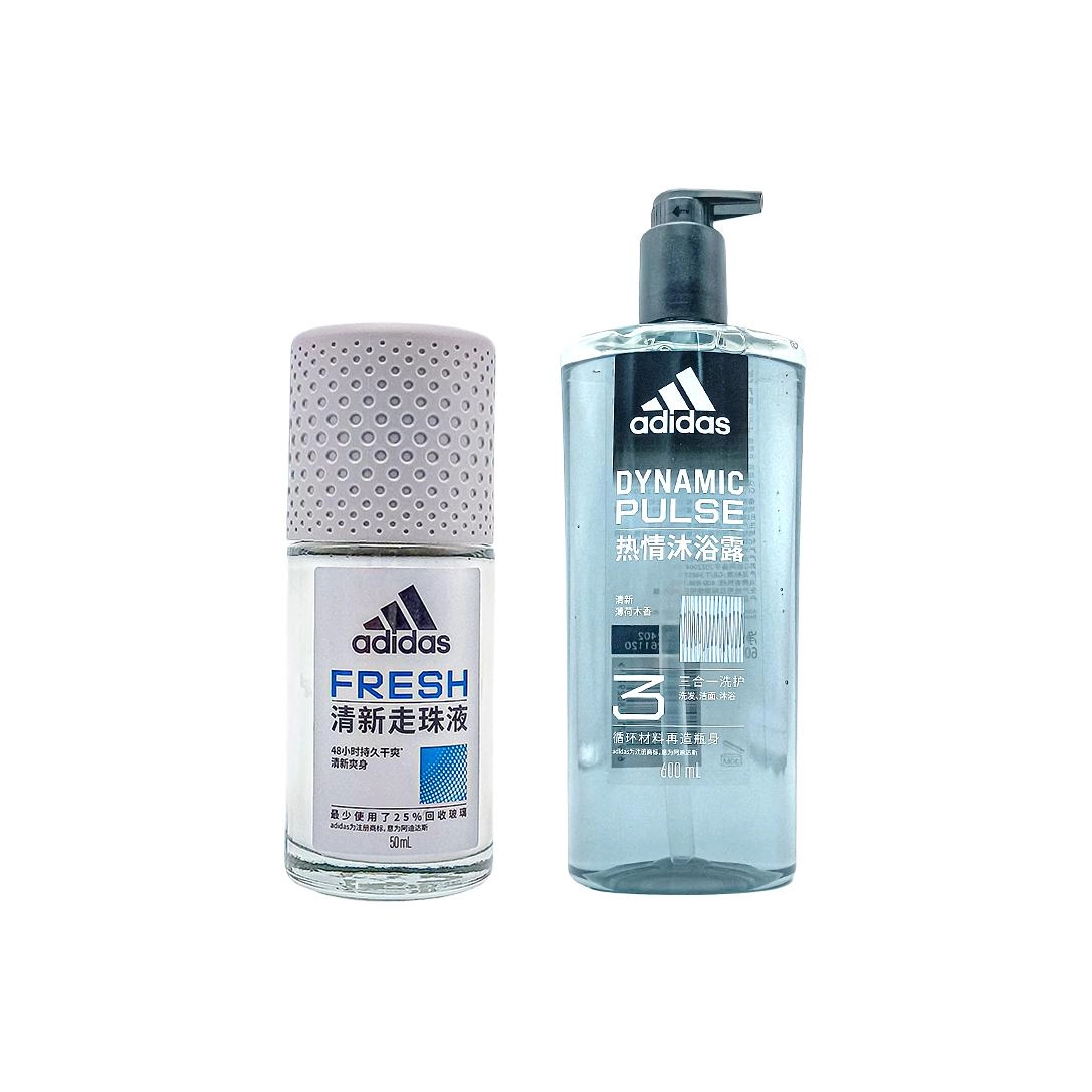 adidas 50ml+250ml600ml