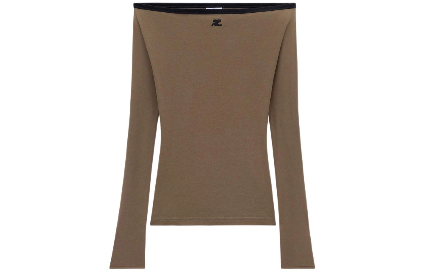 COURREGES SS24 T Camouflage Green