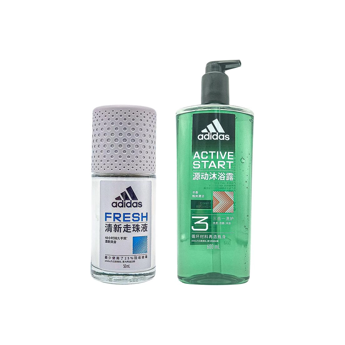 adidas 50ml+250ml600ml