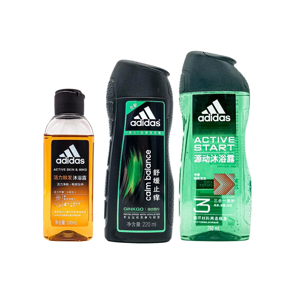 adidas 100ml+220ml+250ml600ml