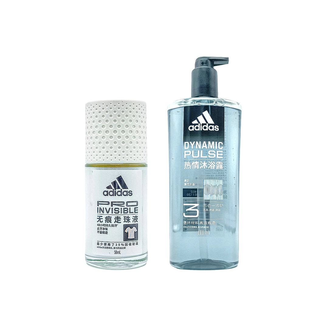 adidas 50ml+250ml600ml