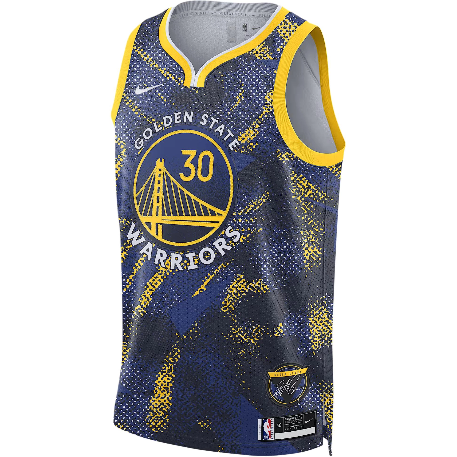 Nike x NBA Golden State WarriorsDri-Fit Select Series Swingman 202526