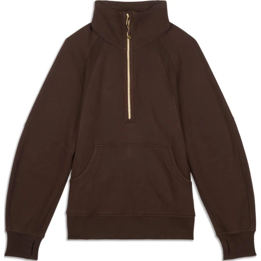 lululemon Scuba Oversized Funnel Neck Half Zip