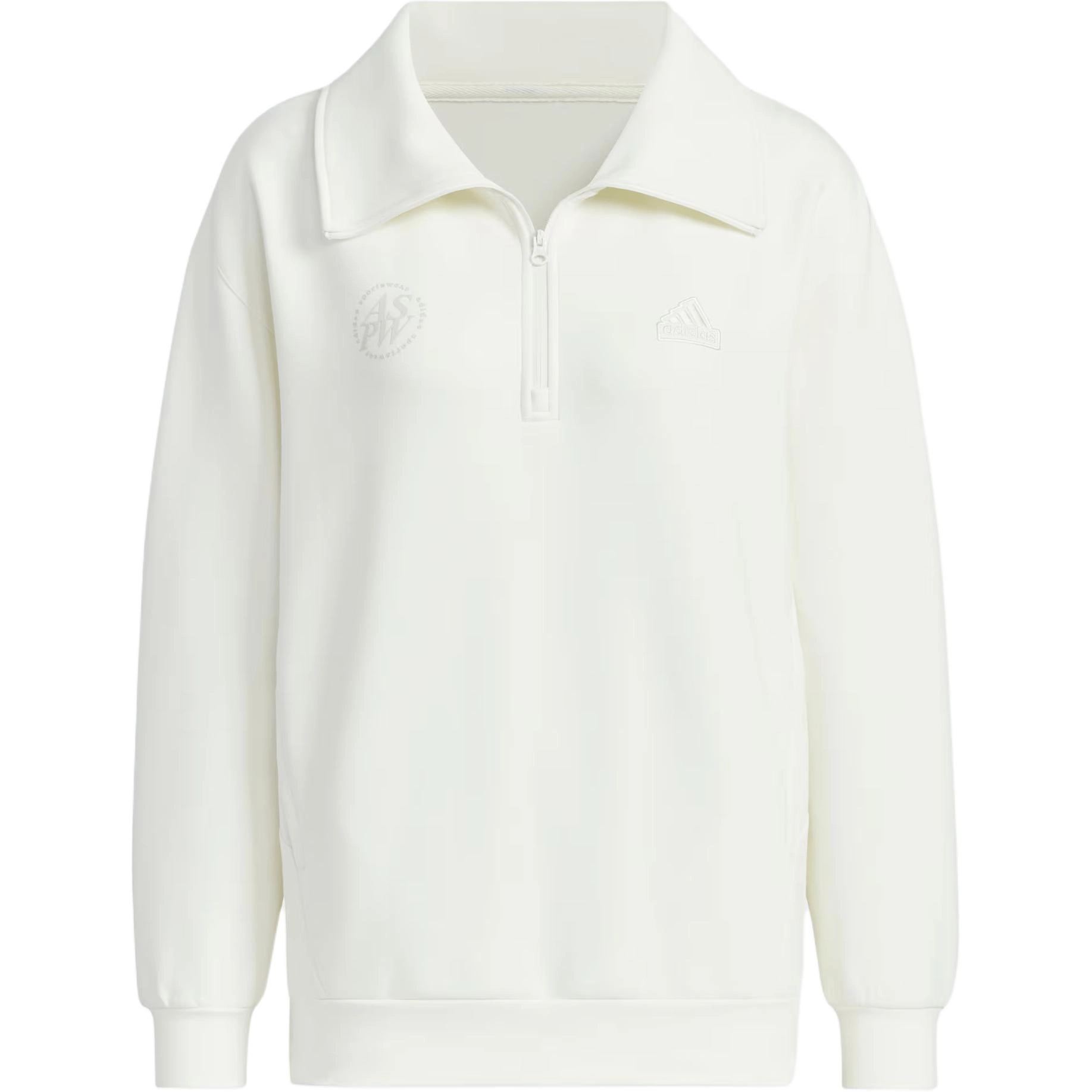 adidas Lounge FW24 HALF-ZIP SWEATSHIRT HOODIE
