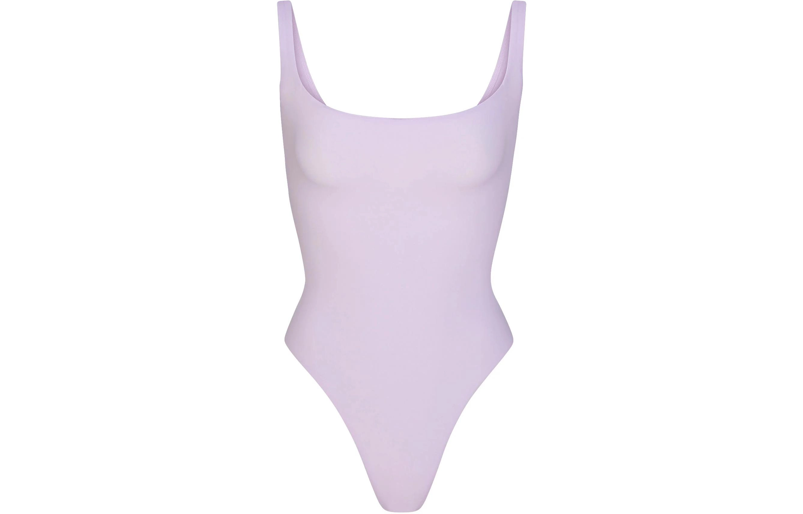 SKIMS FITS EVERYBODY SQUARE NECK BODYSUIT LILY