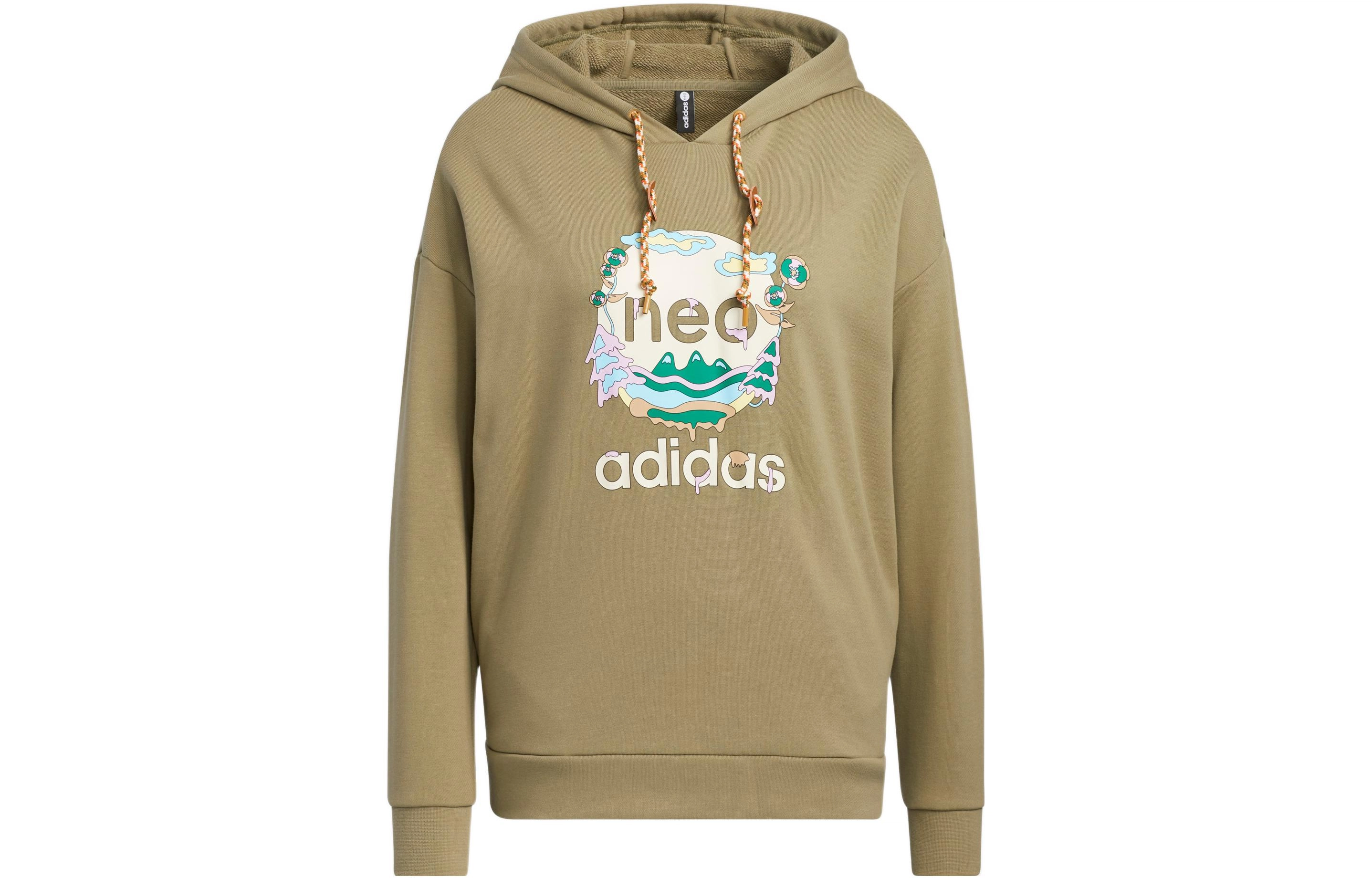 adidas neo W Util Hoodie2 Logo