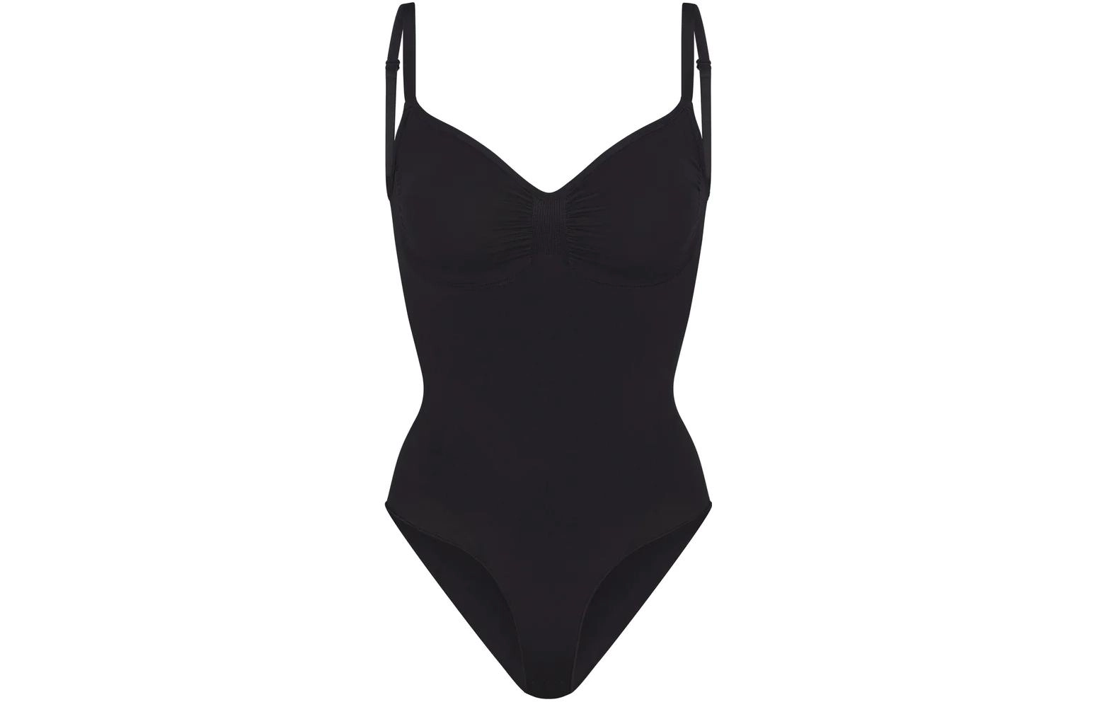 SKIMS SEAMLESS SCULPT BRIEF BODYSUIT V ONXY