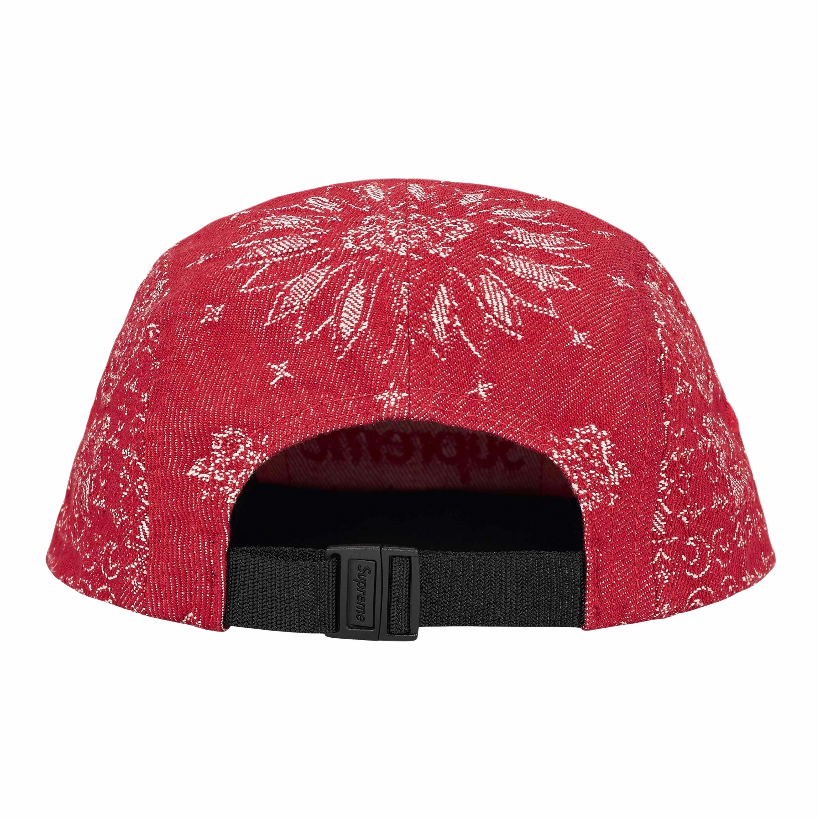 Supreme Bandana Jacquard Denim Camp Cap -