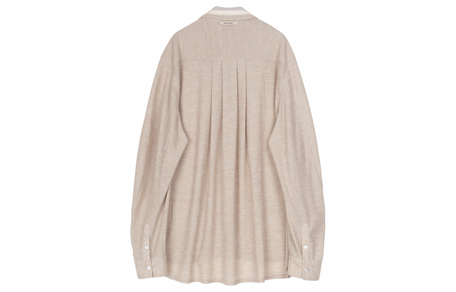 SIMPLE PROJECT *Sennit Collar Knit Shirt