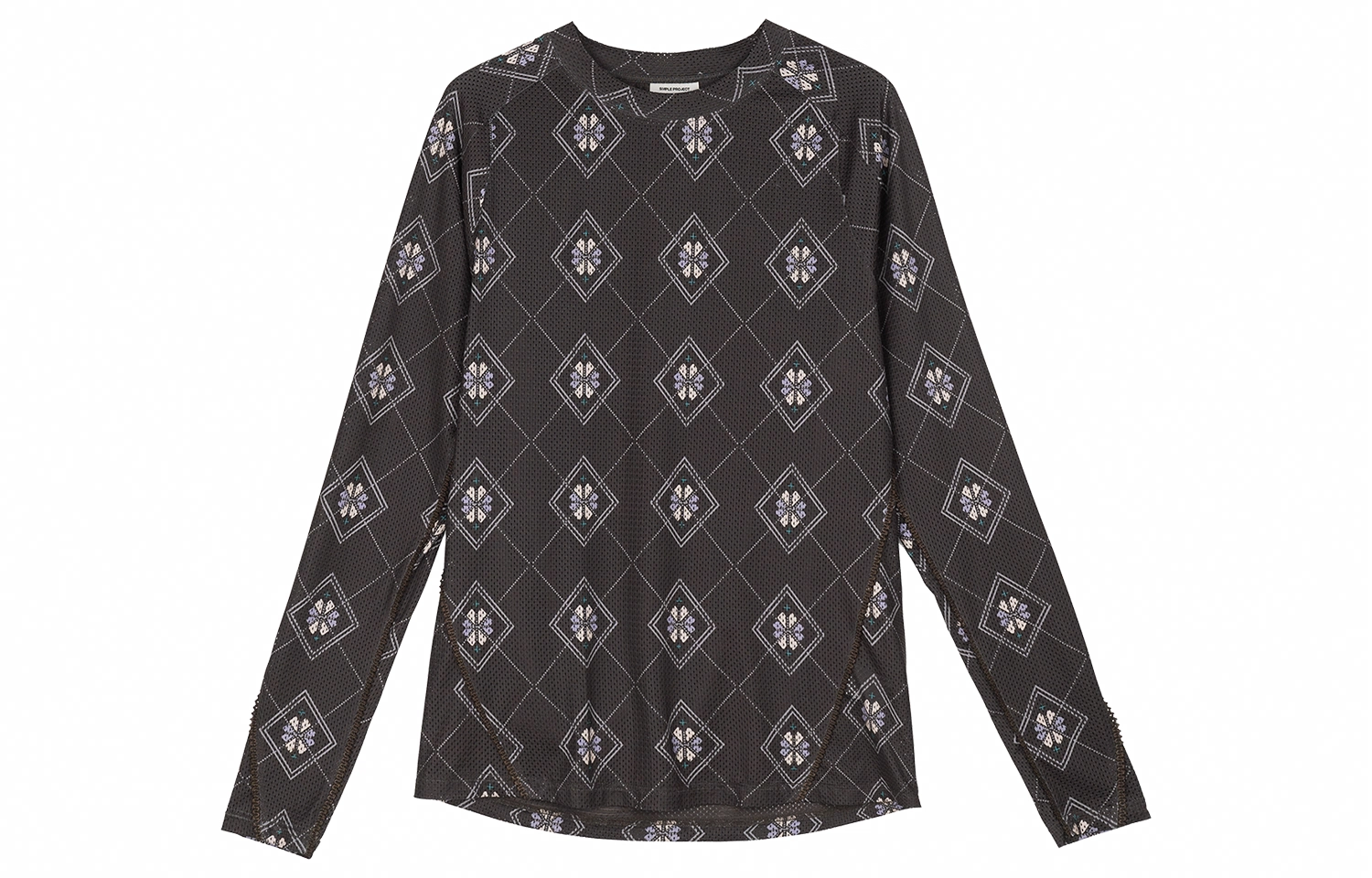 SIMPLE PROJECT *Lace Mesh T-shirtT