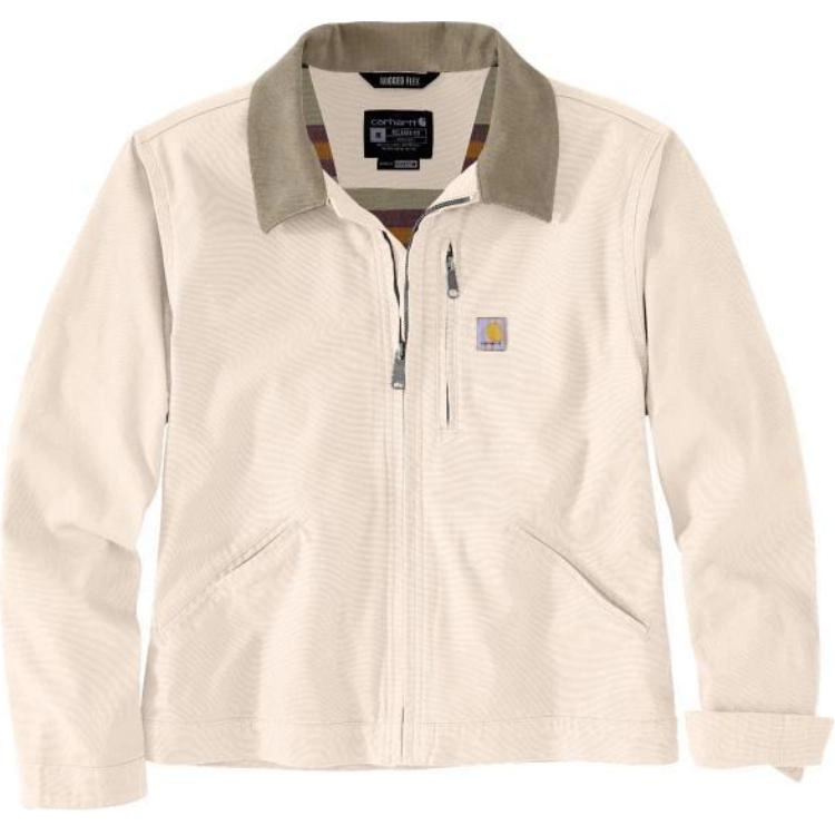 Carhartt 106208 WOMEN'S RUGGED FLEX CANVAS DETROIT JACKET LOOSE FIT
