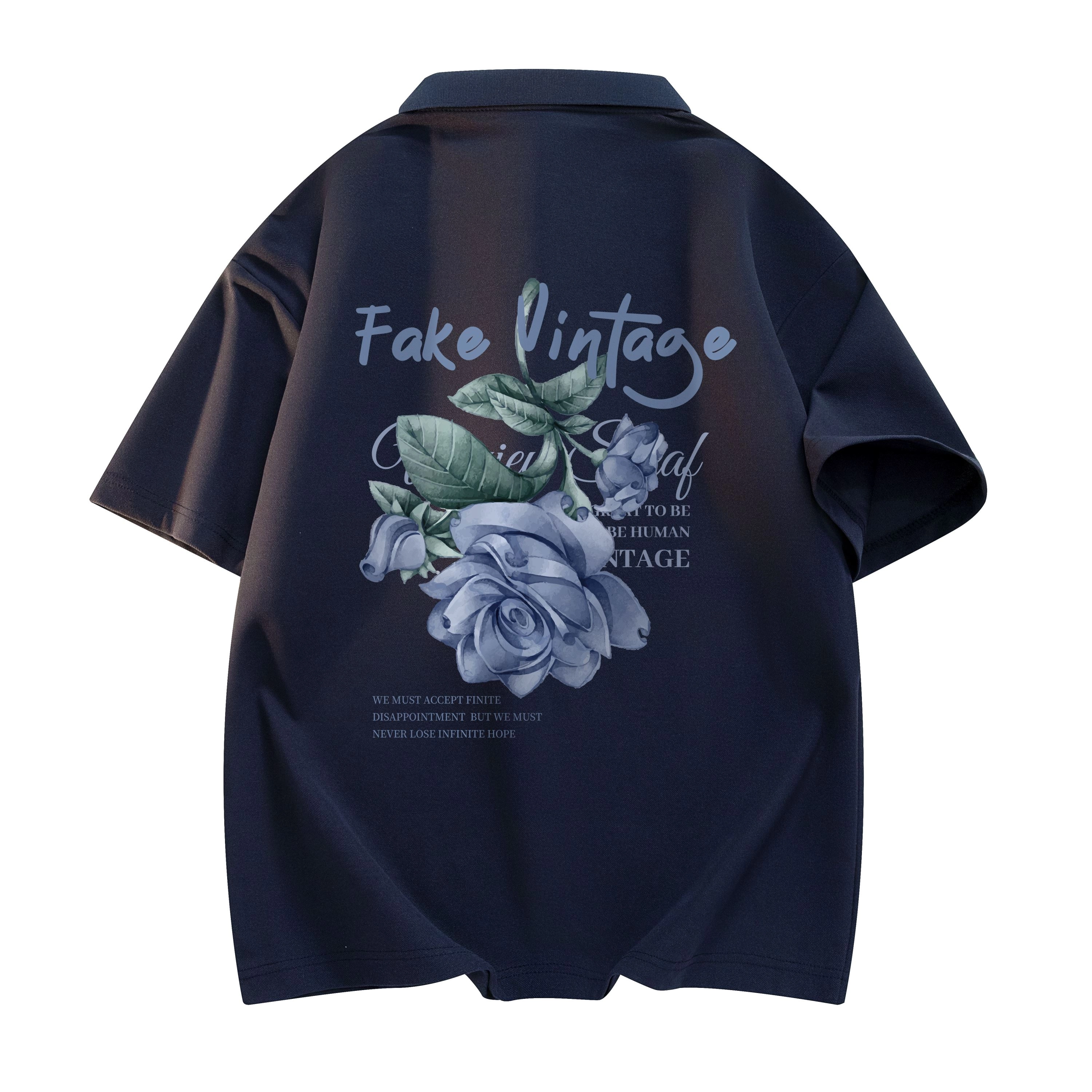 FAKE VINTAGE CleanfitPolo