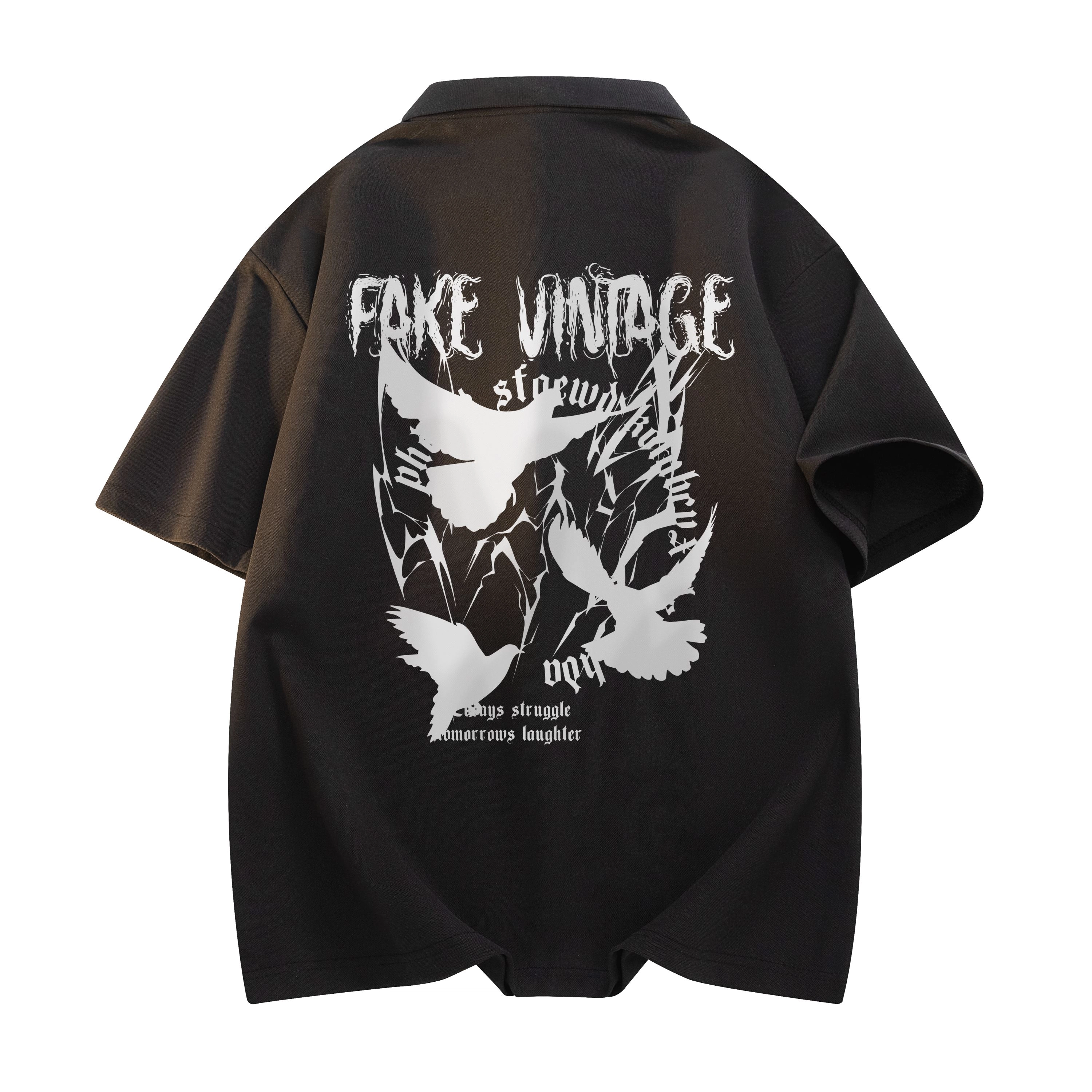 FAKE VINTAGE CleanfitPolo