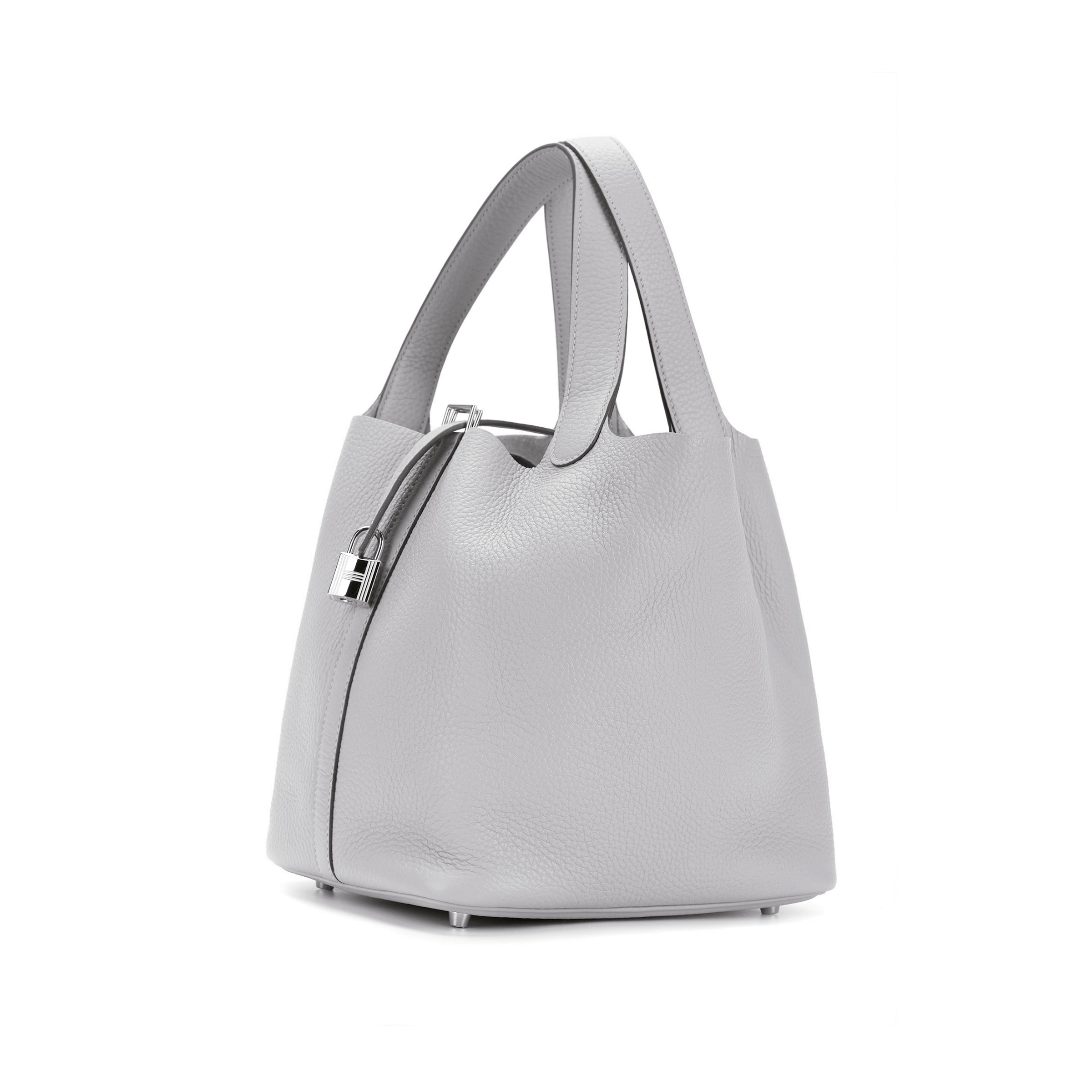 HERMES Picotin Lock 22 Gris Perle80 Gris Perle