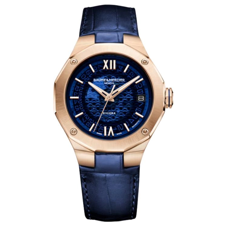 Baume Mercier 50 39mm Or 5N CALF LEATHER