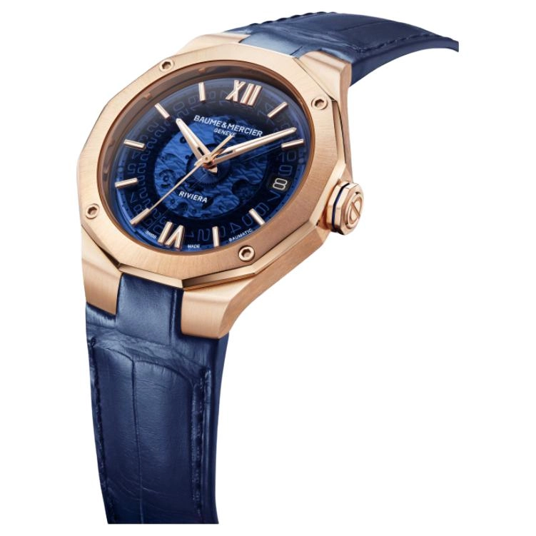 Baume Mercier 50 39mm Or 5N CALF LEATHER