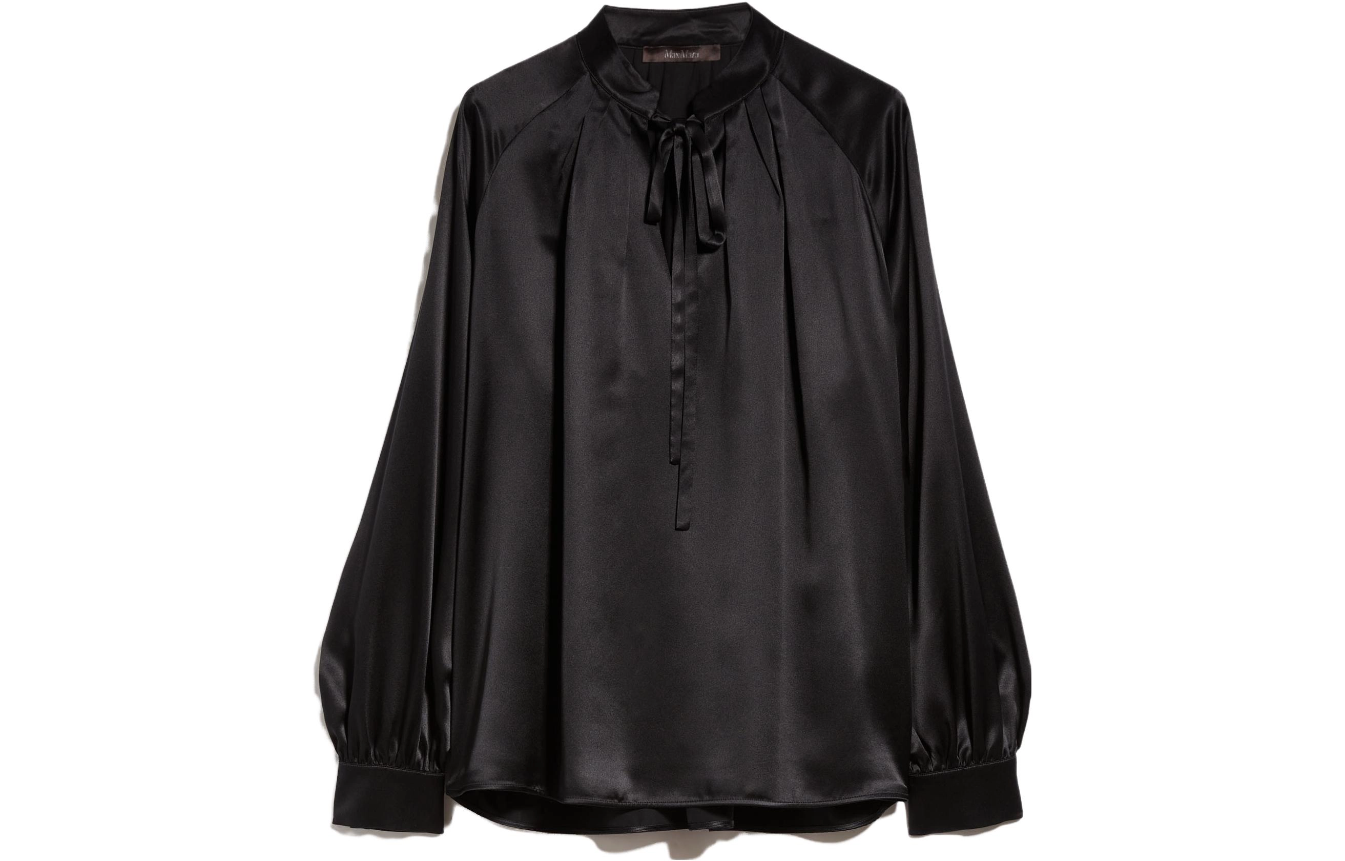 MaxMara Tamigi Silk Satin Shirt