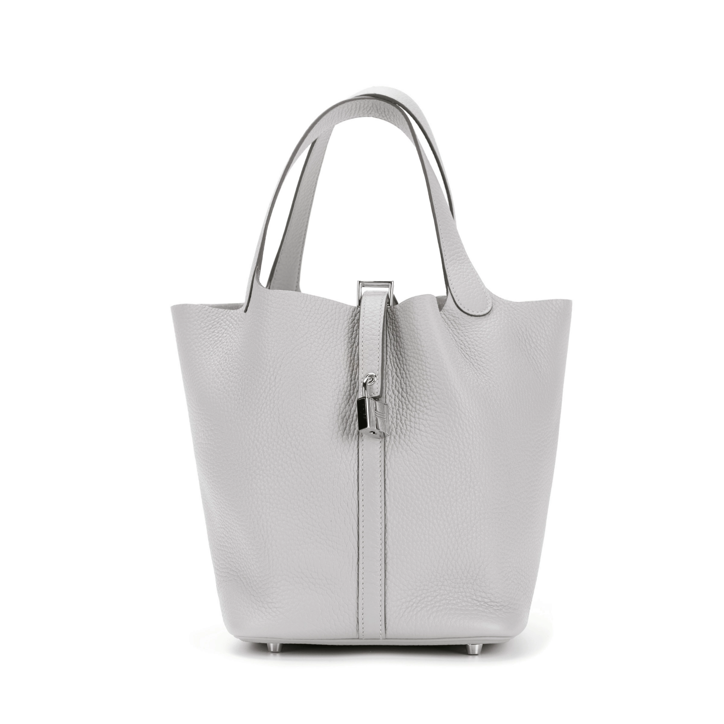 HERMES Picotin Lock 22 Gris Perle80 Gris Perle