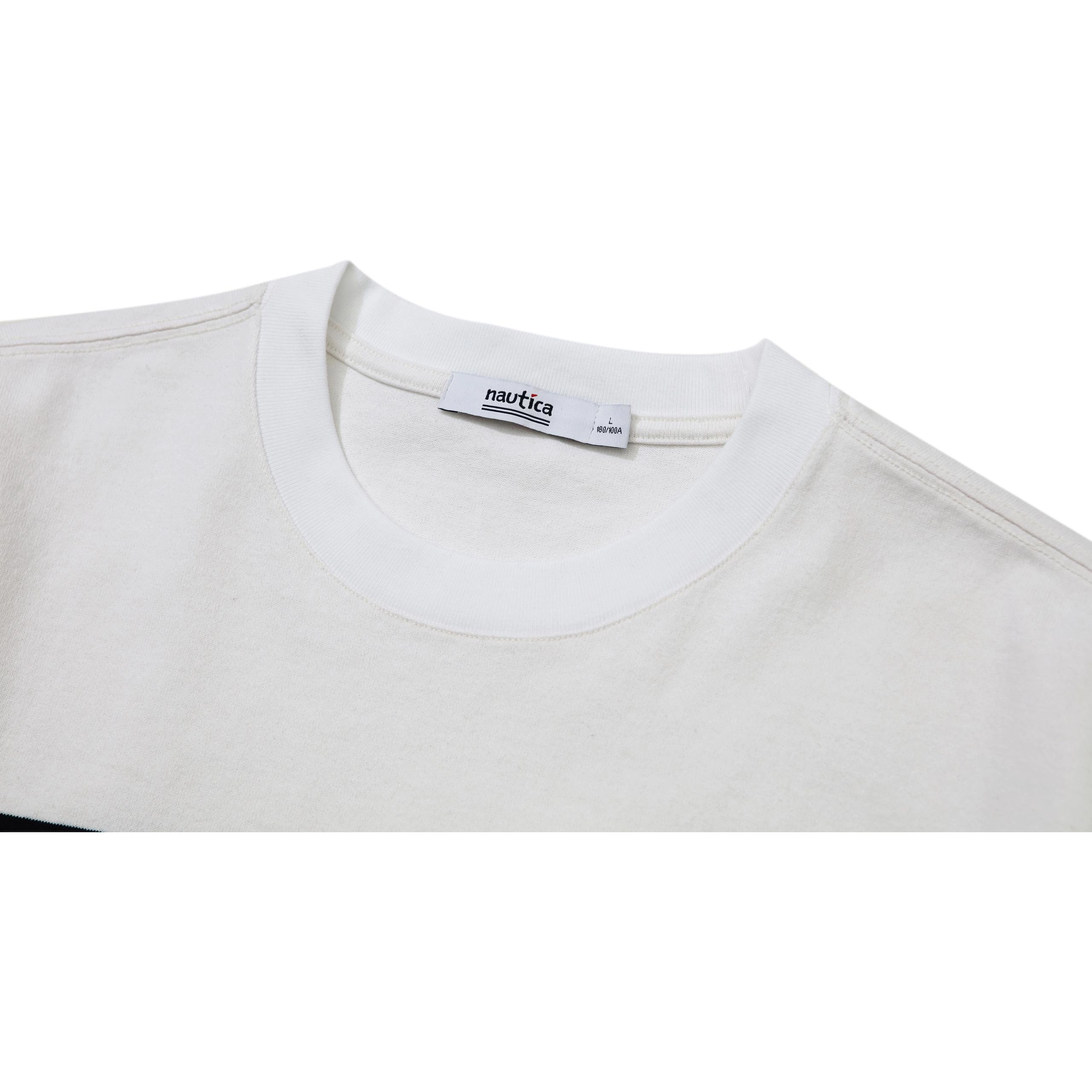 nautica white sail T 1BW