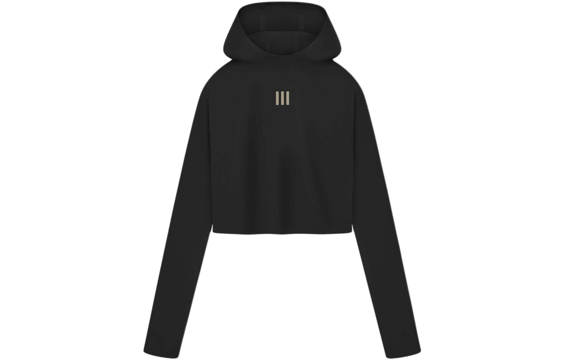 Fear of God Athletics x adidas SS24 Womens Base Layer Crop Hoodie