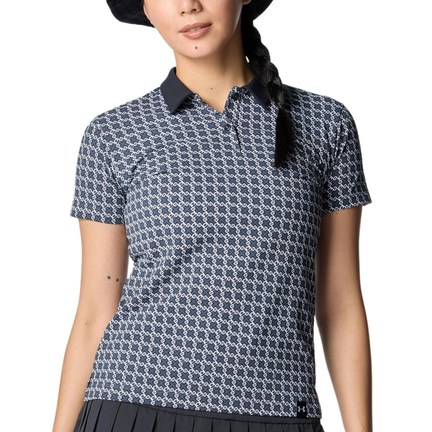 Under Armour ArmorDry Monogram Check Polo 025