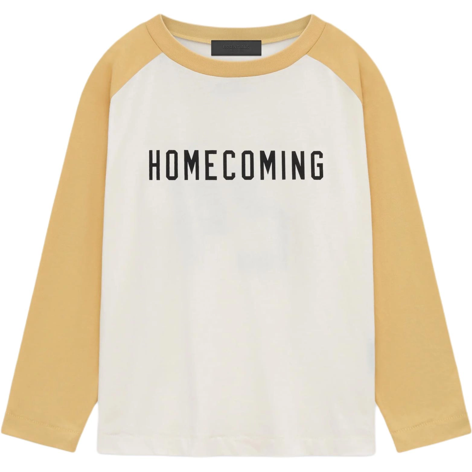 Fear of God Essentials FALL24 HOMECOMING Womens Tri-Blend Baseball Shirt T AMBER