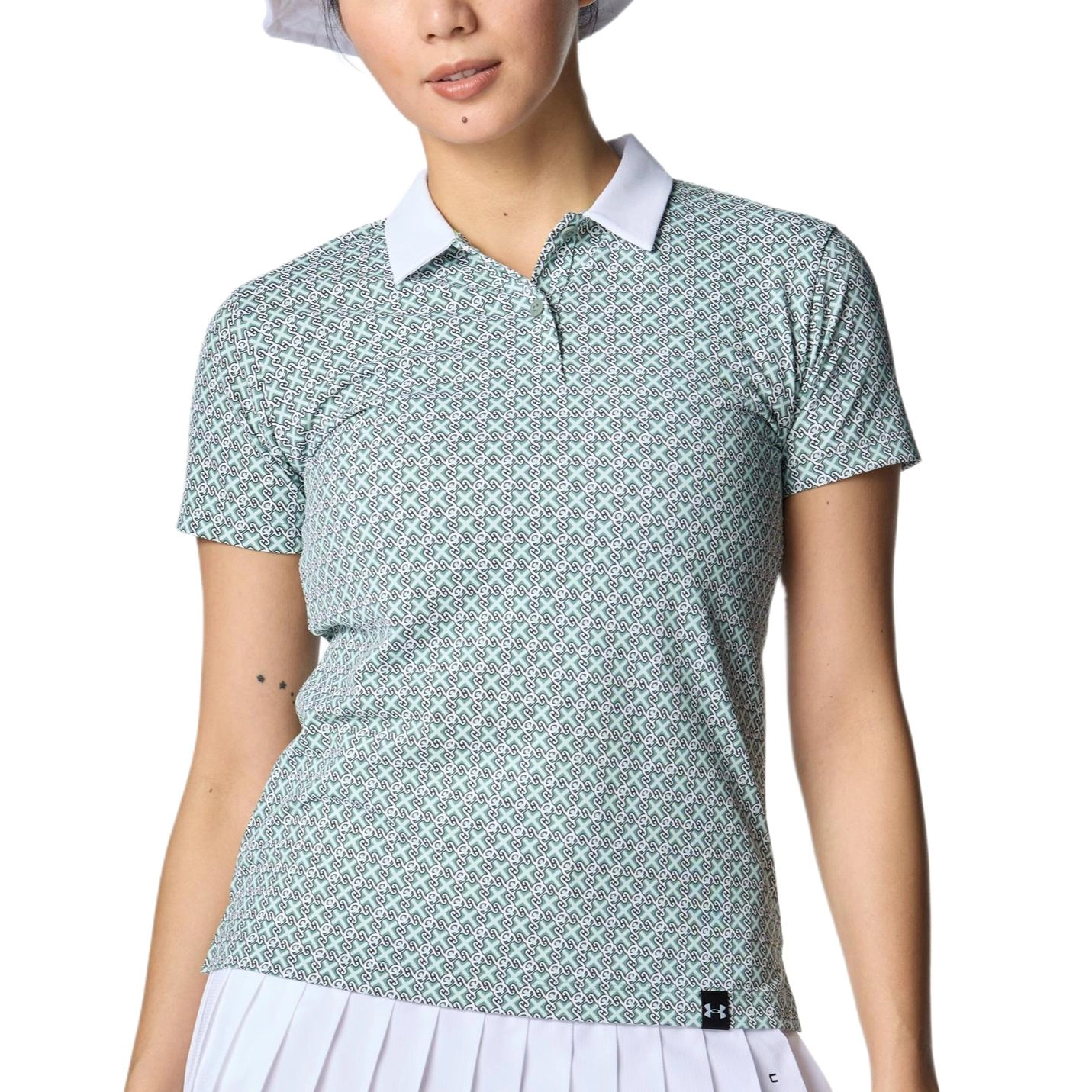 Under Armour ArmorDry Monogram Check Polo 348