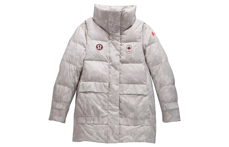 lululemon Down Jacket Team Canada 22 Women's Down Jacket COC Logo