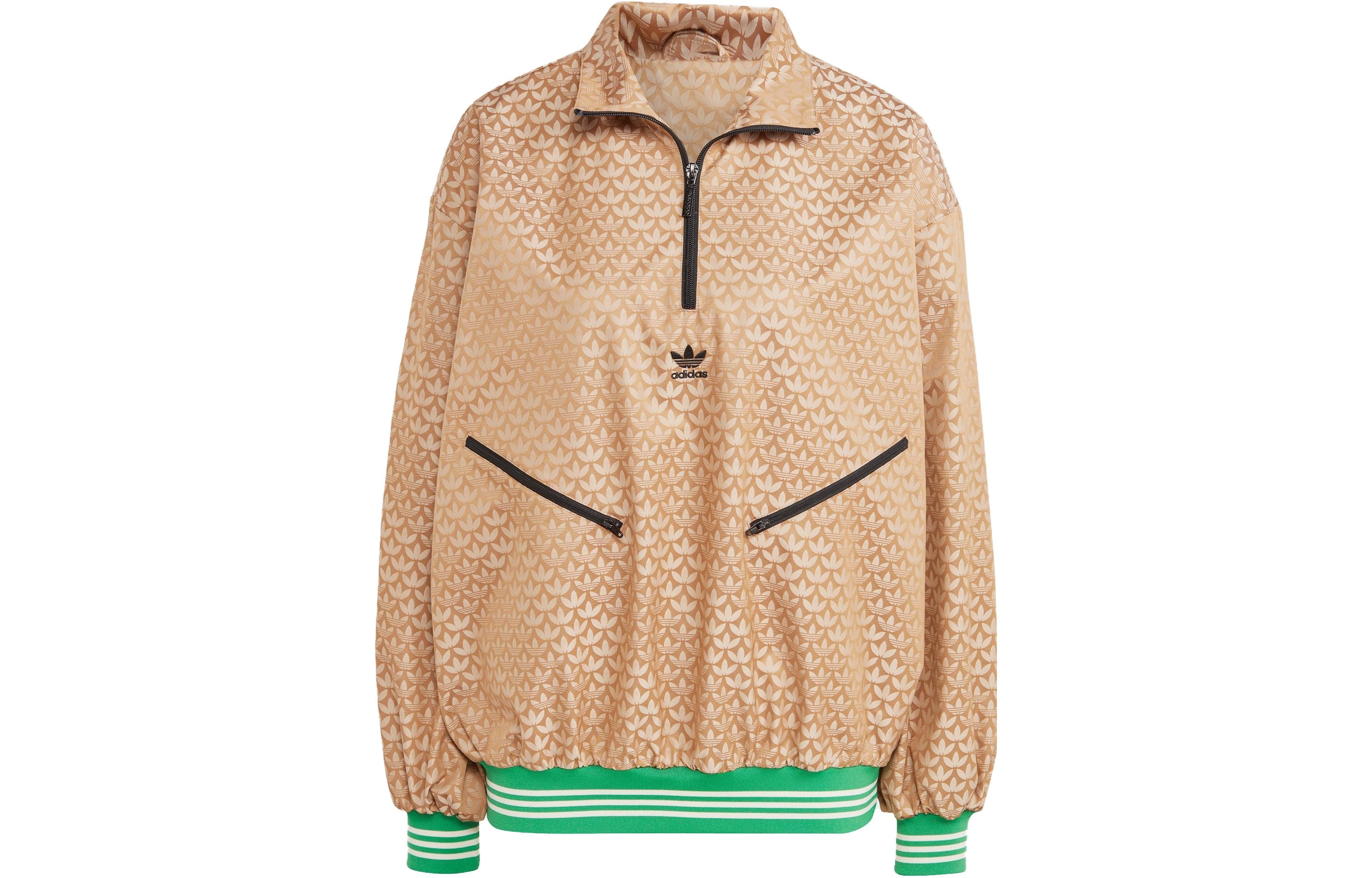 adidas Originals SS23 adicolor 70s Adicolor 70s Half-Zip Monogram Logo