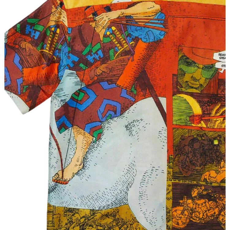 Supreme SS23 Week 1 RONIN SILK SS SHIRT L