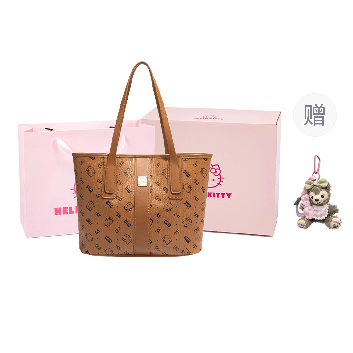 MESUCA x Hello Kitty kitty PU Tote