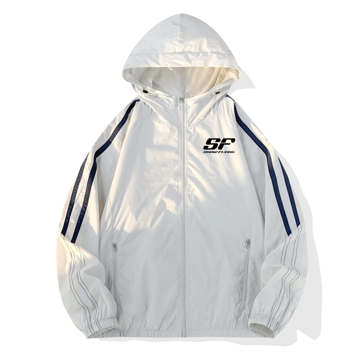 SNOW FLYING UPF50+LOGO