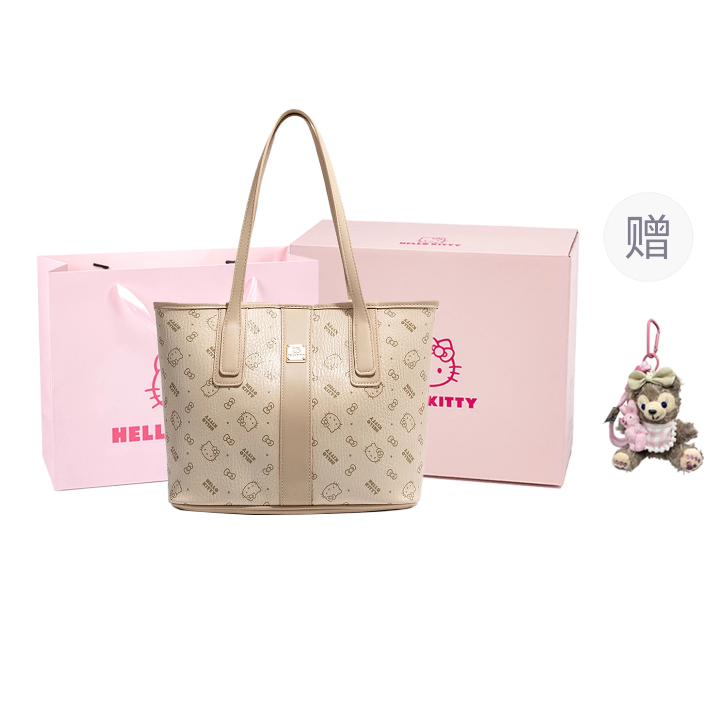 MESUCA x Hello Kitty kitty PU Tote