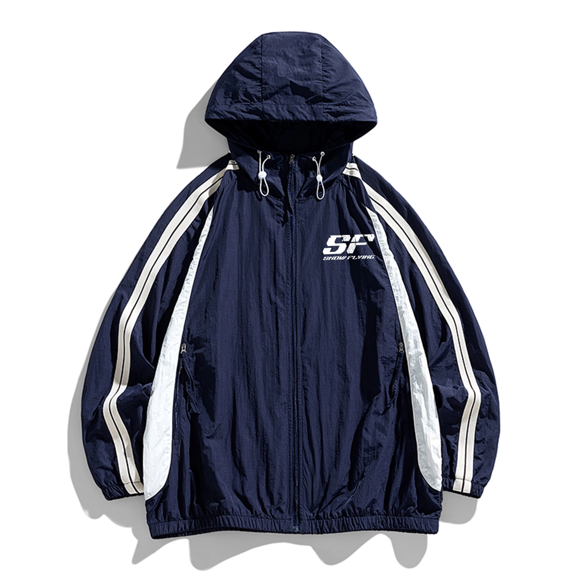 SNOW FLYING upf100+logo
