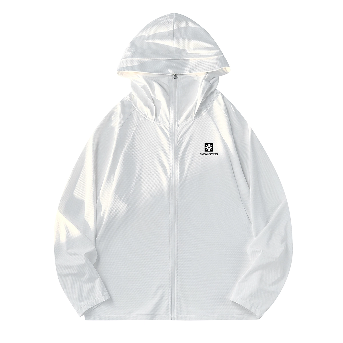 SNOW FLYING upf50+logo