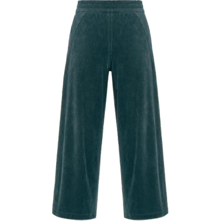 lululemon Scuba Mid-Rise Wide-Leg Crop Velvet Cord