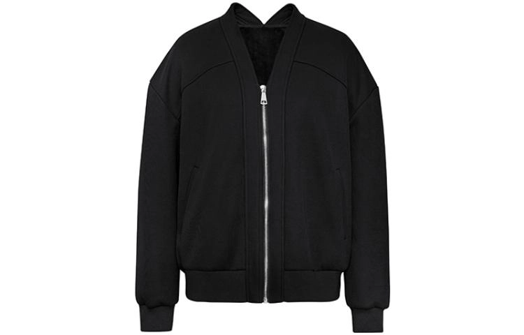 美洋 纯色连帽直筒休闲棒球服 女款