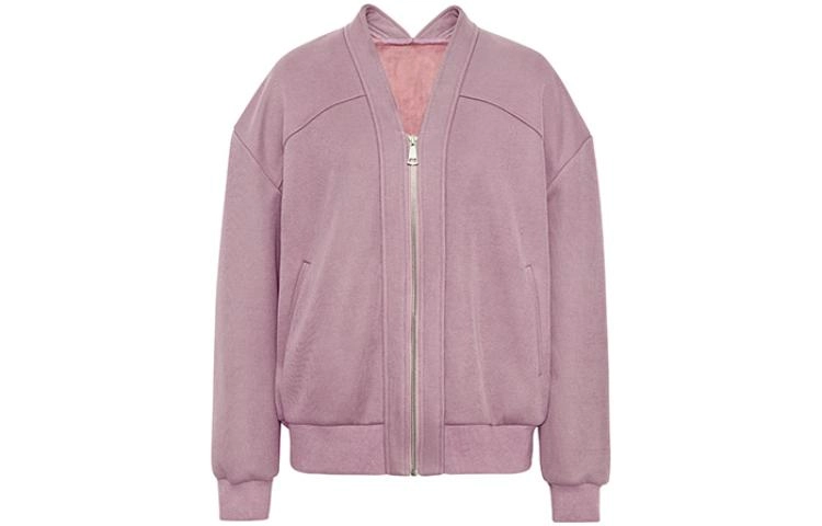 美洋 纯色连帽直筒休闲棒球服 女款