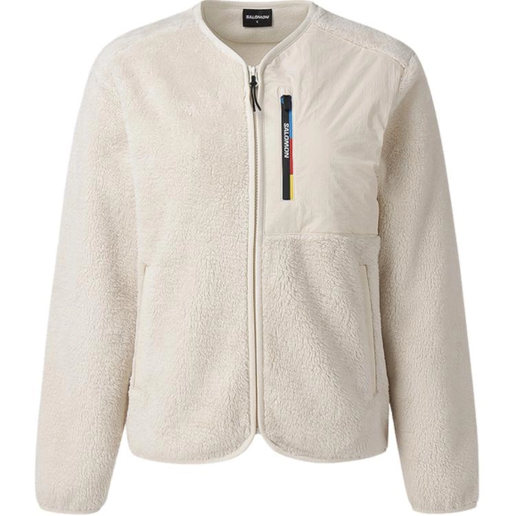 SALOMON FW24 RACEFLAG FLEECE CDG JKT W SPORTSTYLE
