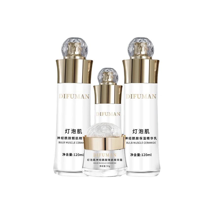 缔芙曼 灯泡肌神经酰胺护肤套装 滋润补水补水滋润型 四件套